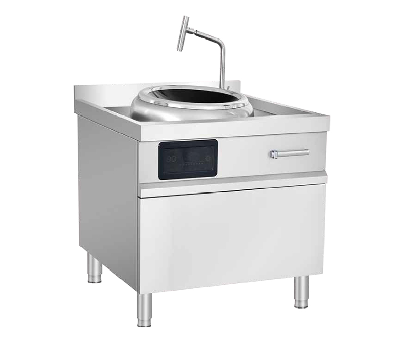 明檔電磁單頭炒爐